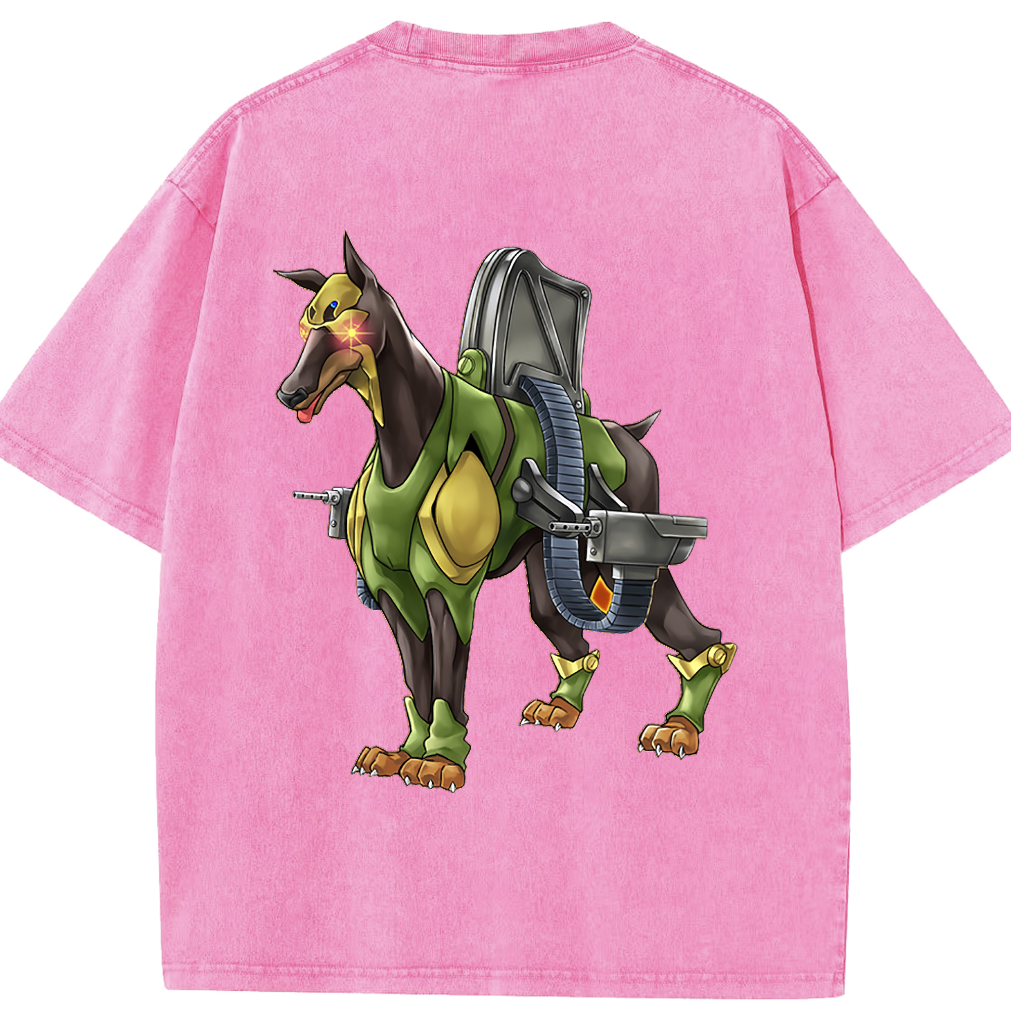 （画像用） 遊☆戯☆王 Yu-Gi-Oh! 綿100% ヴィンテージ風 半袖Tシャツ（背面プリント）